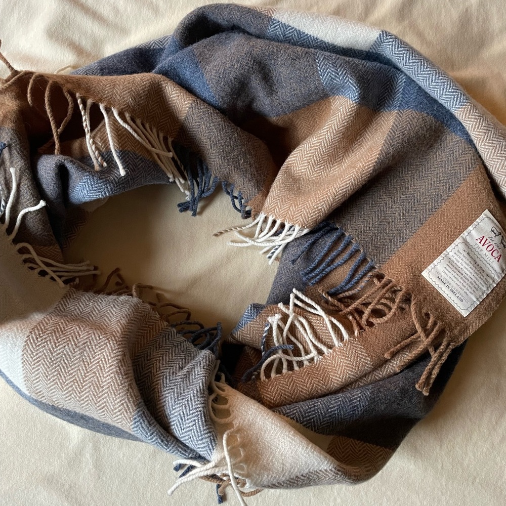 Alpaca Wool Multicolor Scarf